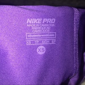 Nike Shorts - Purple Nike Pro Compression Shorts Nike Shorts - Purple Nike Pro Compression Shorts